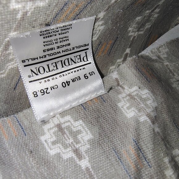 Pendleton Santa Clara Clogs Womens Size 9 Aztec Garden Rain Waterproof - Picture 5 of 13